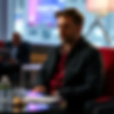 Garrett Adelstein speaks candidly Garrett Adelstein sharing his personal experience during an interview