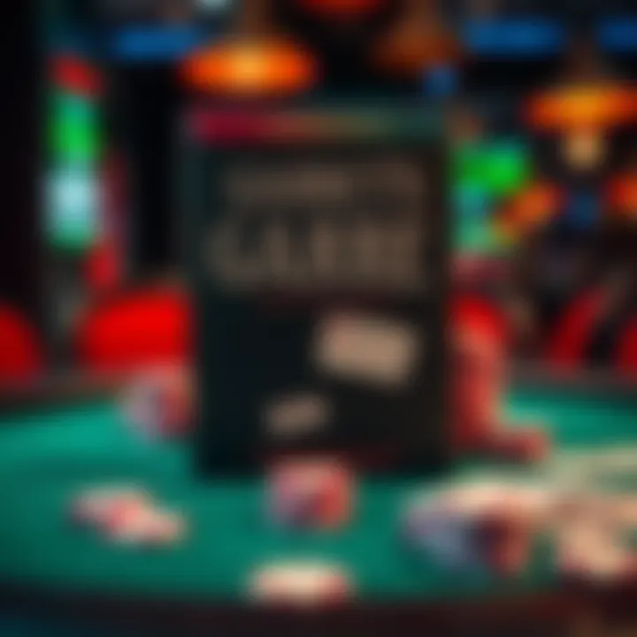 Garrett's Book Cover The cover of Garrett's book showing a poker table with chips and cards, reflecting personal history and poker insights.