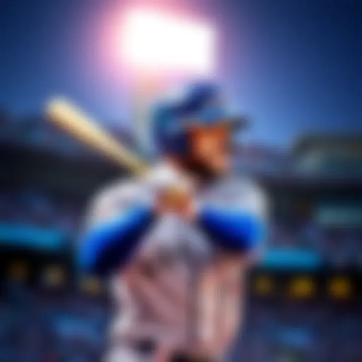 George Springer in Toronto Blue Jays uniform preparing to bat during a game