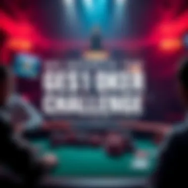 Image showing clues and hints for the GGPoker challenge, promoting a chance to win big prizes and WSOP Online tickets.