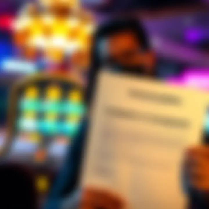 A person holding a complaint letter against GoGoGoldWin casino, expressing concerns about unfair practices and blocked withdrawals.