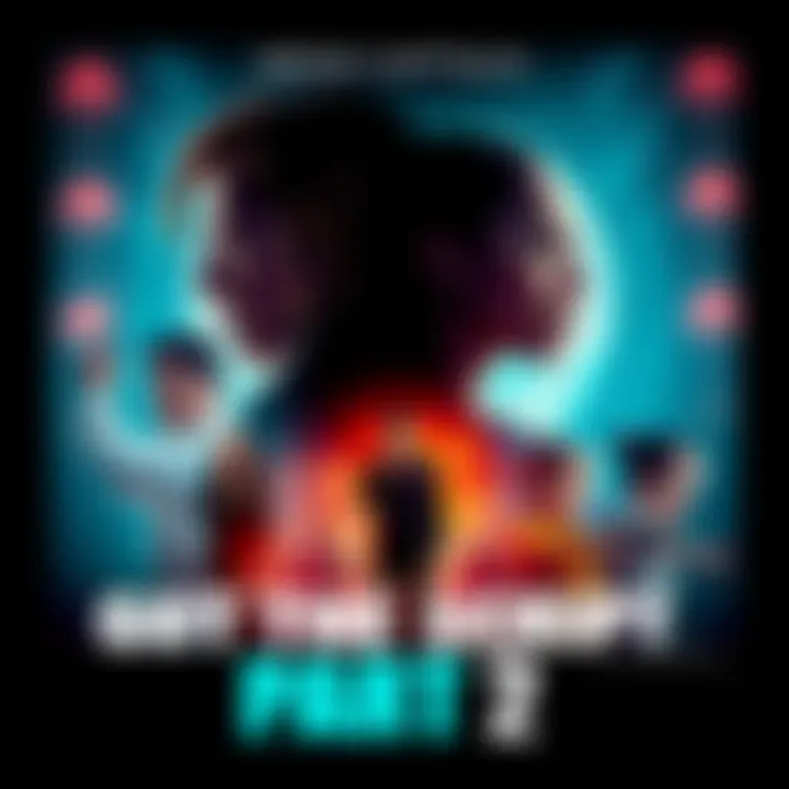 Promotional image for Got the Script Part 2 featuring characters and key elements from the series