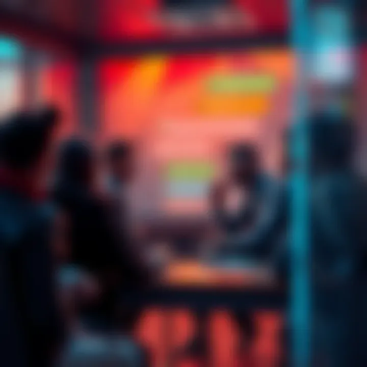 A group of people discussing picks in a chat room with messages on the screen