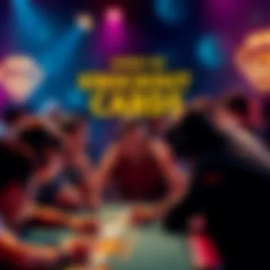 Guess the Knockout Cards People participating in the GGMasters event, trying to guess the cards of the first eliminated player