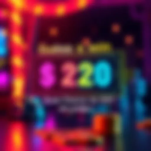 Guess and Win Promotion A colorful graphic showing a cash prize of $30 with vibrant text inviting participation in a guessing game.