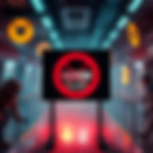 A graphic showing a sign stating 'Hacksaw Games No Longer Available' with confused players in the background