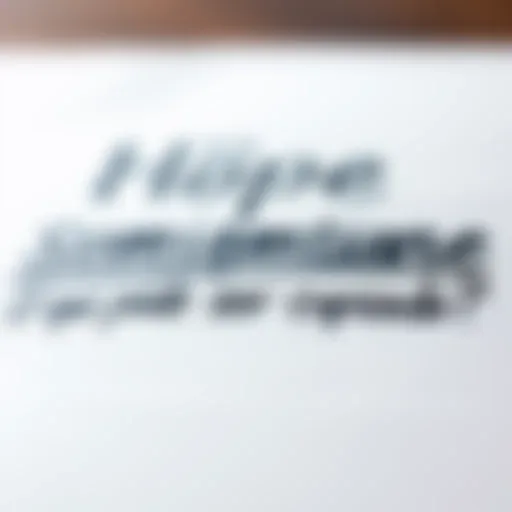 Text on a page A close-up of a handwritten note with the phrase 'Hope someone copied' written in bold letters. The background is slightly blurred, emphasizing the text.
