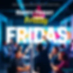 People enjoying a productive Friday with fun activities and work balance