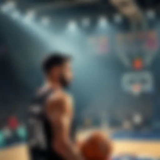 Basketball player Hauser preparing for a game without teammates Vucevic and Simons, focusing on his strategy to shine on the court.