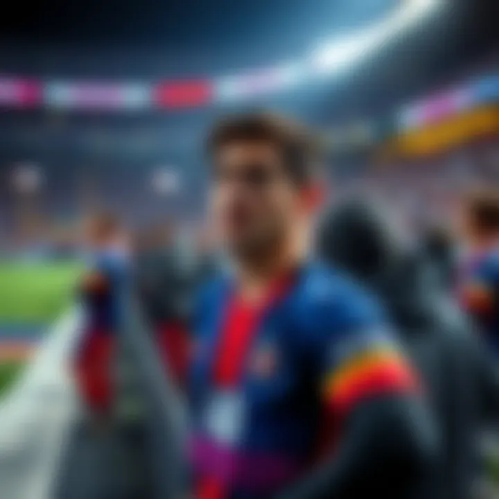 Henry looking frustrated on the sidelines after not being played in the fourth quarter