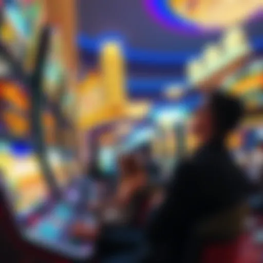 A person playing high-limit slots with $850 in free play at Cosmopolitan in Las Vegas
