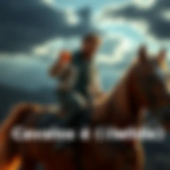 A person riding a horse with a drink in hand, showing a carefree attitude towards safety.