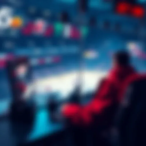 A person placing a bet on ice hockey at a sportsbook with a hockey game on their screen