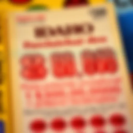 A close-up of a scratched Idaho lottery ticket with remaining unclaimed prizes highlighted, focusing on the $300,000 potential winnings