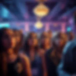 A group of people looking disappointed and confused at a VIP event where they were overlooked by the host