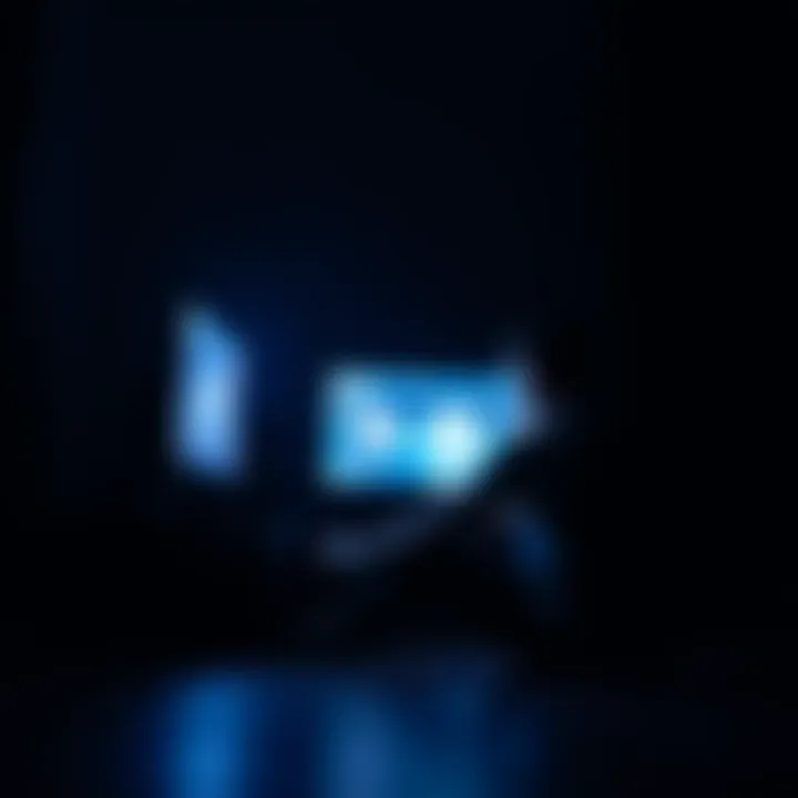 A person sitting alone in a dark room, illuminated by the glow of a computer screen, showing signs of distress while playing a game.