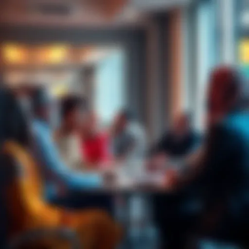 A diverse group of people engaging in a discussion about inclusive adjustments, highlighting the importance of equitable changes for everyone.