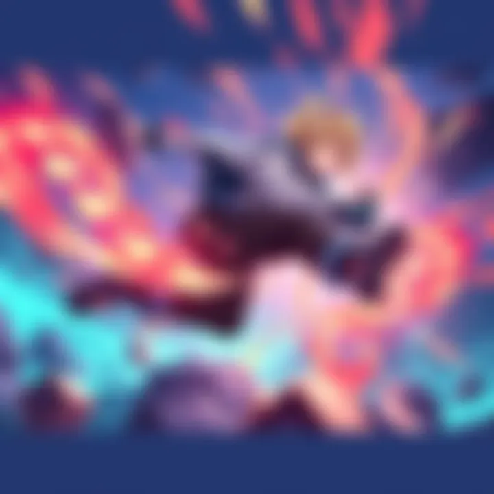 A character in Dusk Princess performing a tumble move in 4K resolution, showcasing vibrant graphics and action-packed moments.