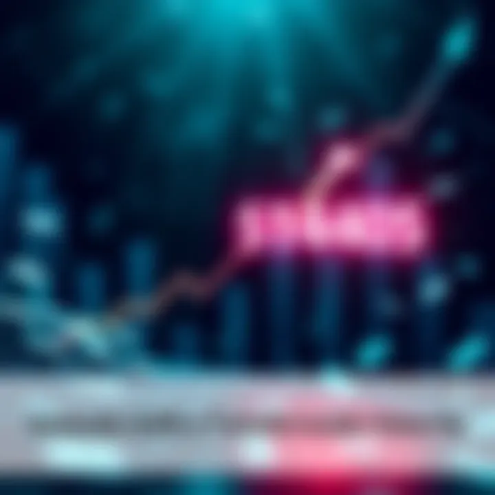 A visual showing the growth of an investment from $200 to $1405, featuring upward arrows and money symbols.