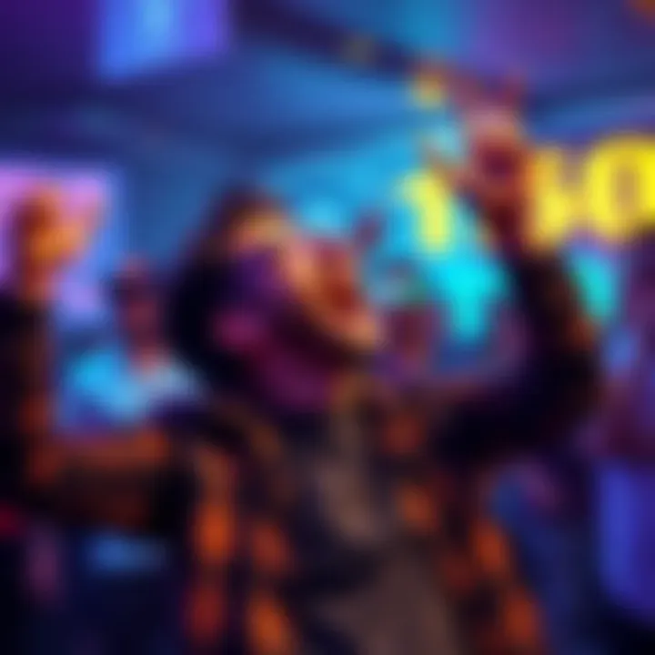 A person celebrating after earning money from a Discord group investment.