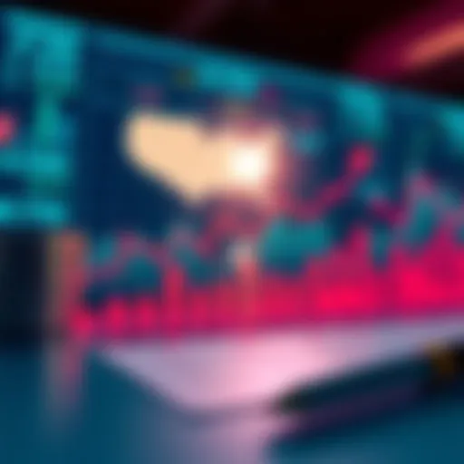 A chart showing financial growth and risks involved in a recent investment