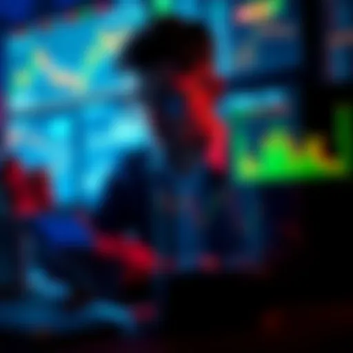 A person analyzing financial charts and graphs, focused on investment strategies for 2025.