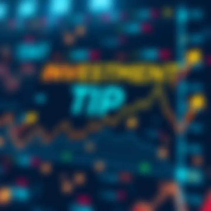 Investment Tips for March 6 A graphic showing stock market trends and investment symbols like arrows and charts