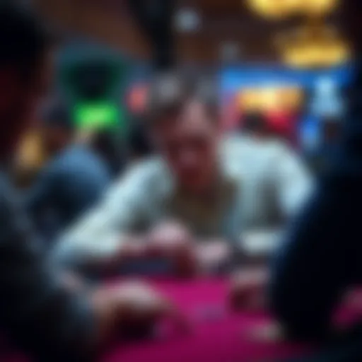 Ivey making a strategic move during a $25k heads-up tournament