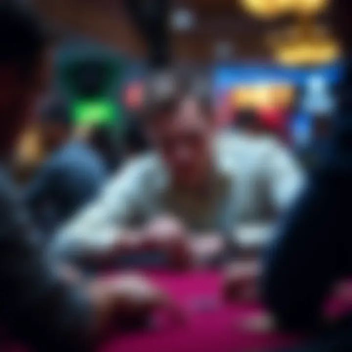 Ivey making a strategic move during a $25k heads-up tournament