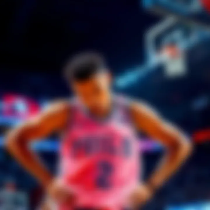 Jamal Murray in action, showing frustration after committing a turnover during a basketball game