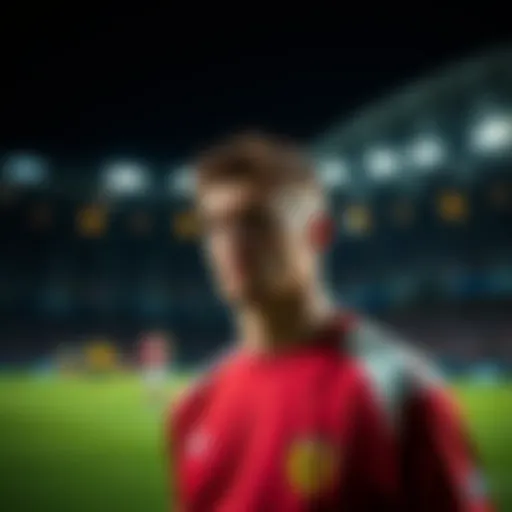 James Cook on the field looking frustrated after a poor performance during a football game