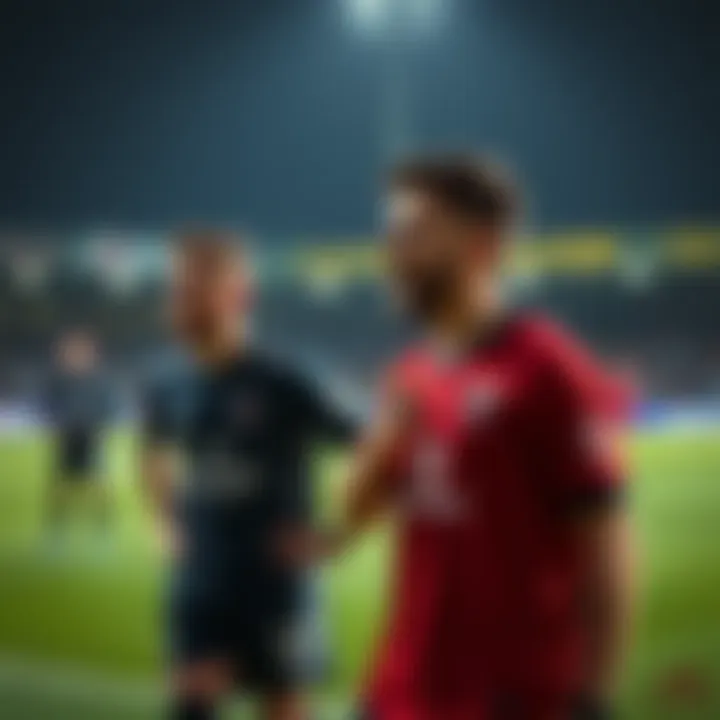 James Wood and Michael Harris on the field, preparing for the game, with Jazz Chisholm and Liam Hicks in the background, showcasing excitement before the match.