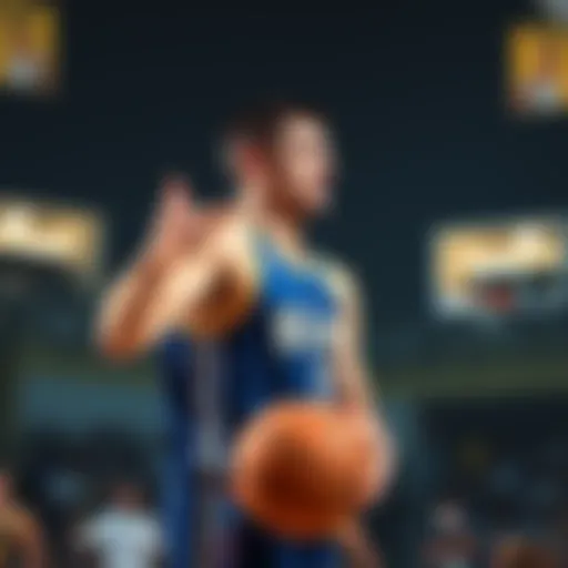 Nikola Jokic holds the basketball while looking at teammates during a game, showing his reluctance to pass.