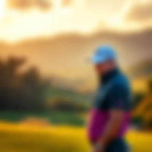 Jordan Spieth at a golf course, looking disappointed after announcing his withdrawal from the tournament