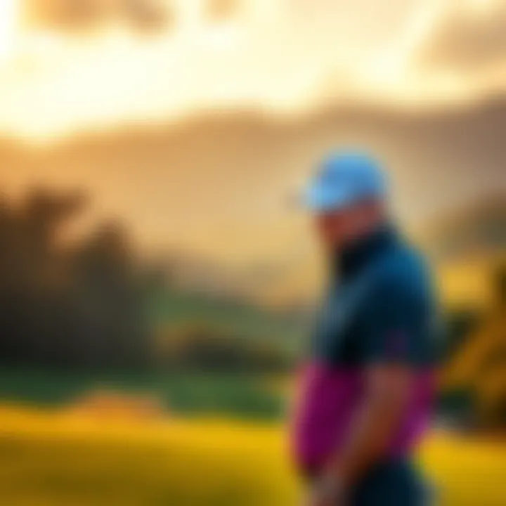 Jordan Spieth at a golf course, looking disappointed after announcing his withdrawal from the tournament