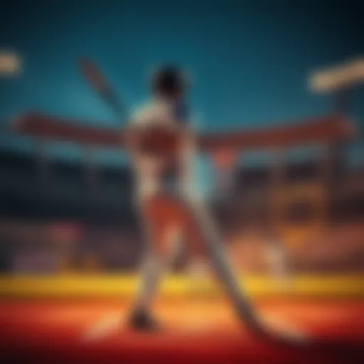 Jose stands at home plate, bat in hand, focused on the pitch, ready to score big in MLB