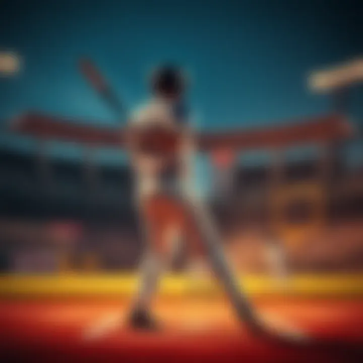Jose ready to hit a home run Jose stands at home plate, bat in hand, focused on the pitch, ready to score big in MLB