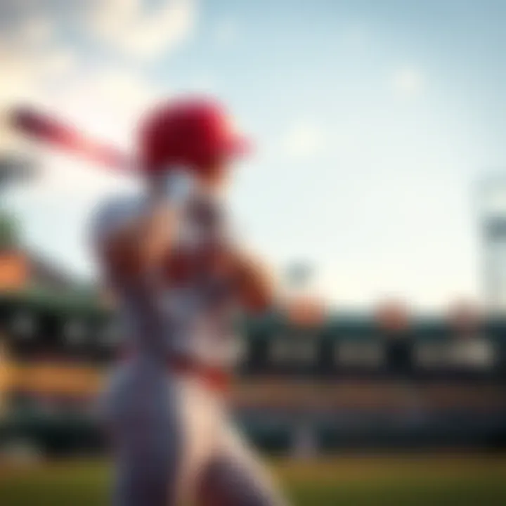 Josh Naylor from ARI prepares to hit the ball during a baseball game, showcasing his focus and determination on the field.