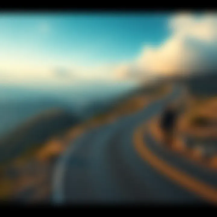 A winding road symbolizing a journey filled with challenges and growth, representing three years of experience and investment.