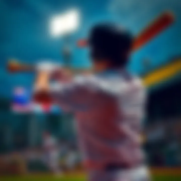 Junior Caminero at HR Derby Junior Caminero swinging a bat during the HR Derby, focused and ready to hit a home run.