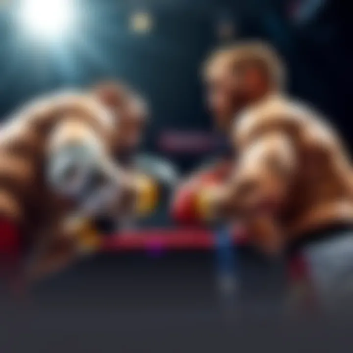 Manel Kape and Brandon Royval face off in the octagon during their highly anticipated fight