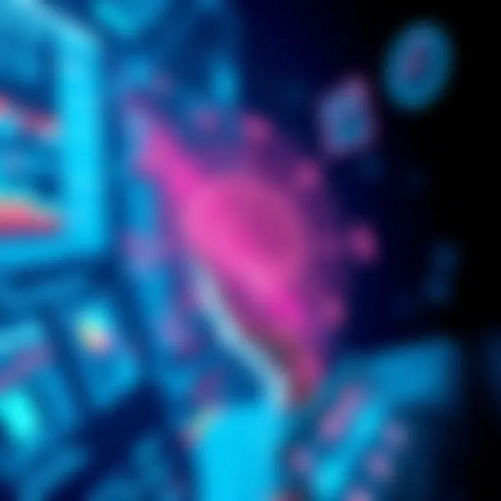 A graphic showcasing Knewton's Streak Intelligence, featuring personalized learning tools and data analysis elements.