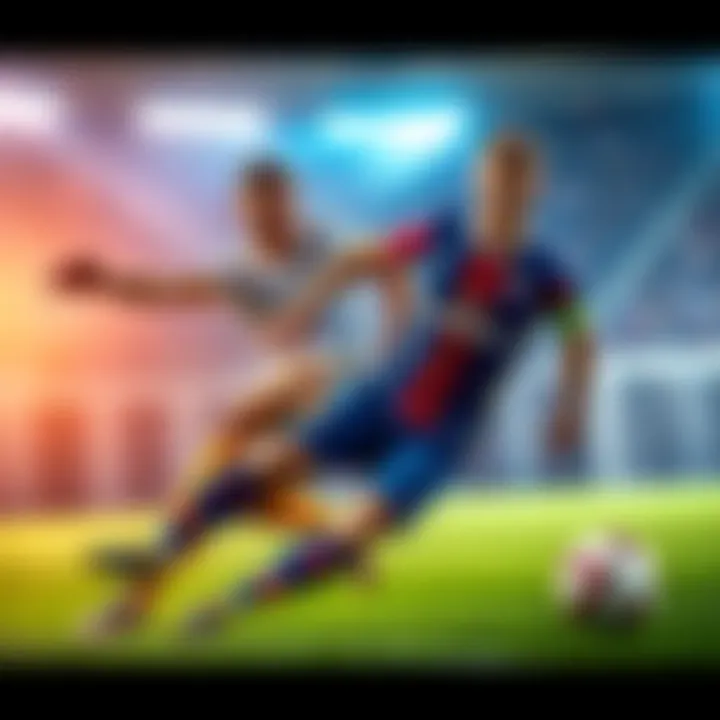 Kon and Pritchard showcase their skills during a match against a weak defense