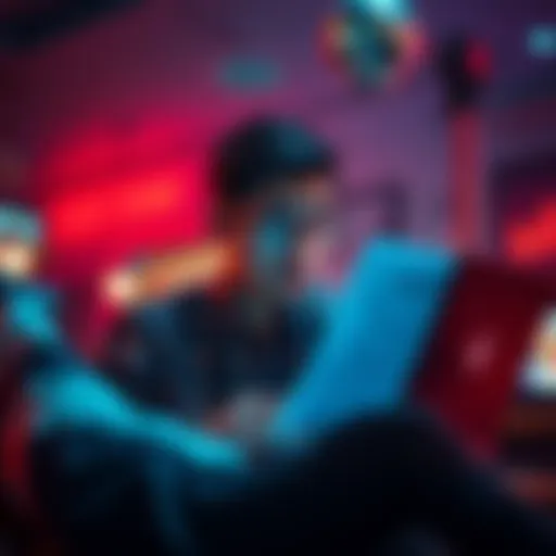 A person looking confused while reading Ladbrokes promotional terms on a laptop