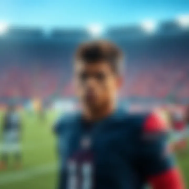 Lamar Jackson in disappointment Lamar Jackson looking frustrated on the football field during a game