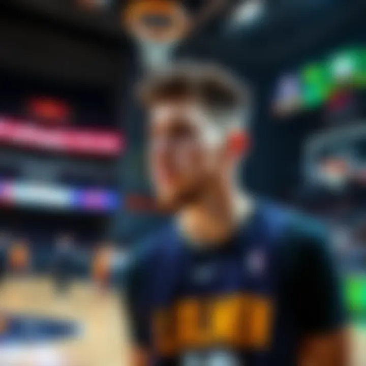 LaMelo Ball on the court LaMelo Ball looking disappointed during a game after being banned for not scoring enough points