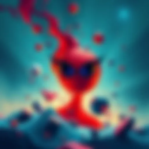An illustration depicting the Limbo 22,222x concept, featuring abstract elements to symbolize its characteristics and impact on the community.