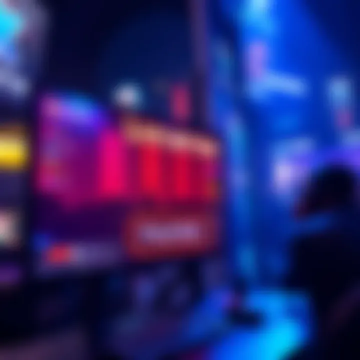 Live Betting Pause Graphic showing a betting screen frozen with esports events not available and a winning notification