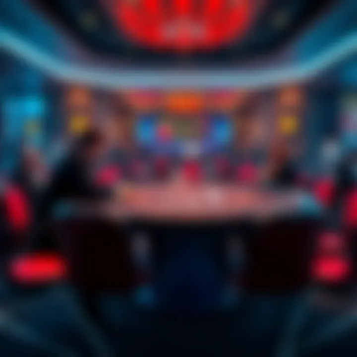 Players sitting at a live blackjack table with cards on display, showing identical cards dealt.