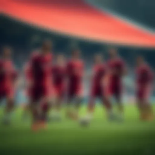 Liverpool players training together, showcasing teamwork and energy